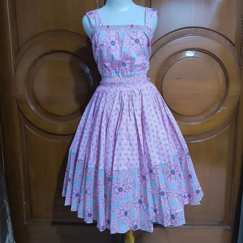 jill stuart dress 2 in 1 kutung atau kemben katun mix sifon