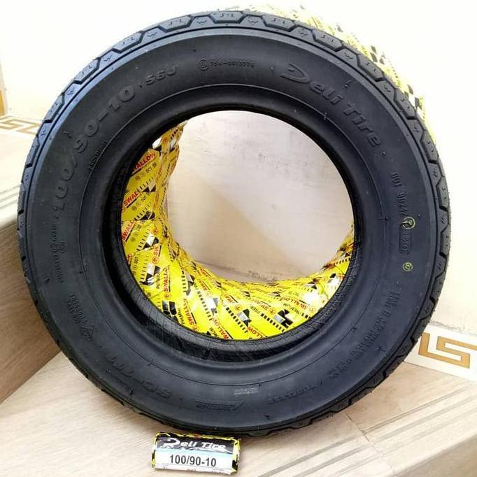 Promo ban swallow delitire deli tire SC111 SC 111 Ring 10 100/90 vespa px Diskon