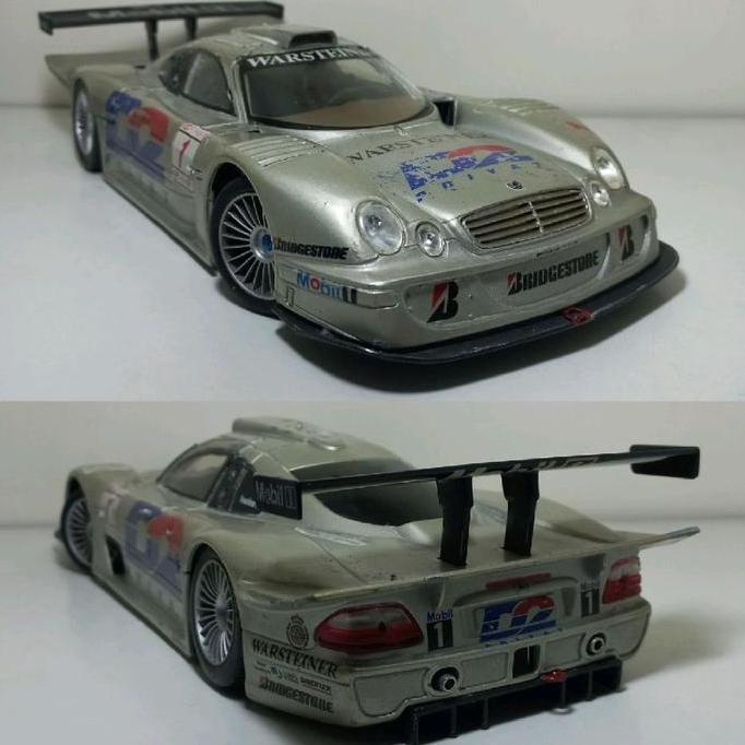 1:18 MAISTO MERCEDES BENZ CLK LM #1 TAMPO WARSTEINER D2 DIECAST MADE IN THAILAND SKALA 18 CLK LM MIR
