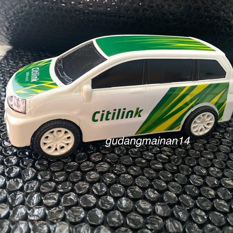 Mainan Anak Miniatur Mobil Citilink Pullback