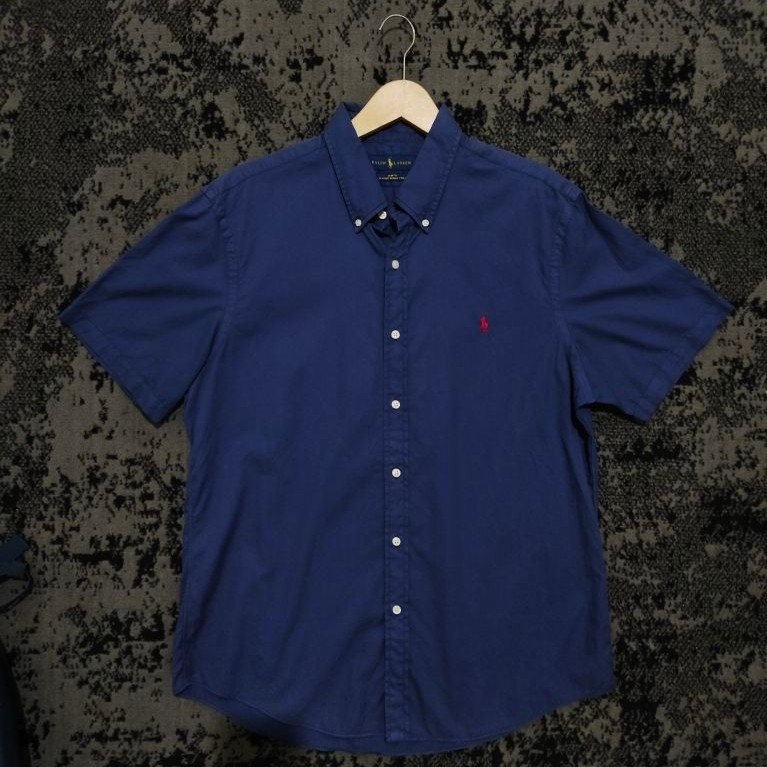 shirt kemeja RL Ralph Lauren Biru