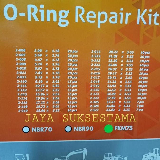 Oring Box Viton inch - Oring kit inch OSTYNN Viton