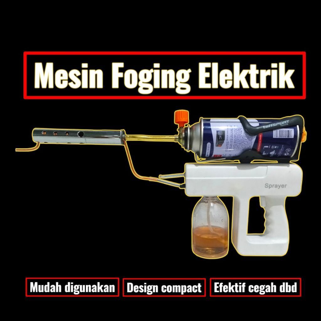 Mesin Foging nyamuk portable baterai 1800 mah humidifier disinfektan