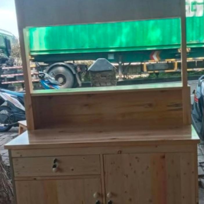 gerobak booth minuman booth jati Belanda