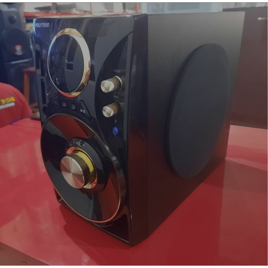 SUBWOFER AKTIF POLYTRON PMA 9310 /9320 Speaker Led Tv Bass (SUBWOFER AJA )
