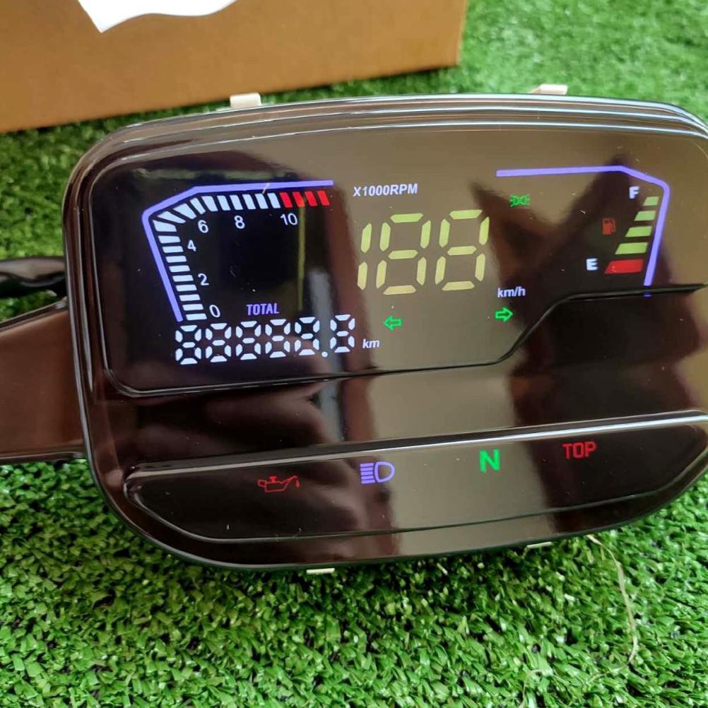 speedometer spidometer fizr digital green style