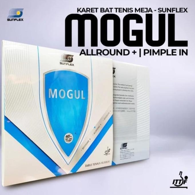 Karet Bet Pingpong Tenis Meja SUNFLEX MOGUL ALLROUND+ Original
