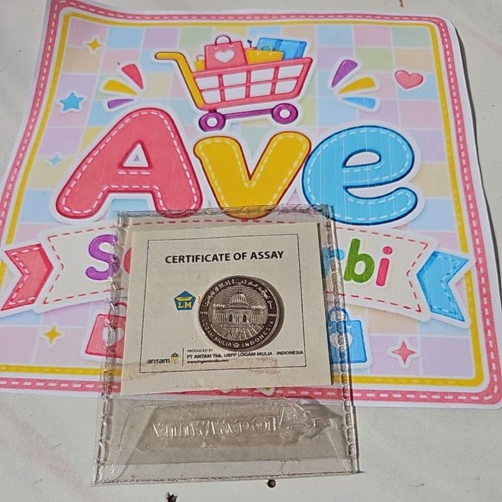 Koin 1 dirham antam