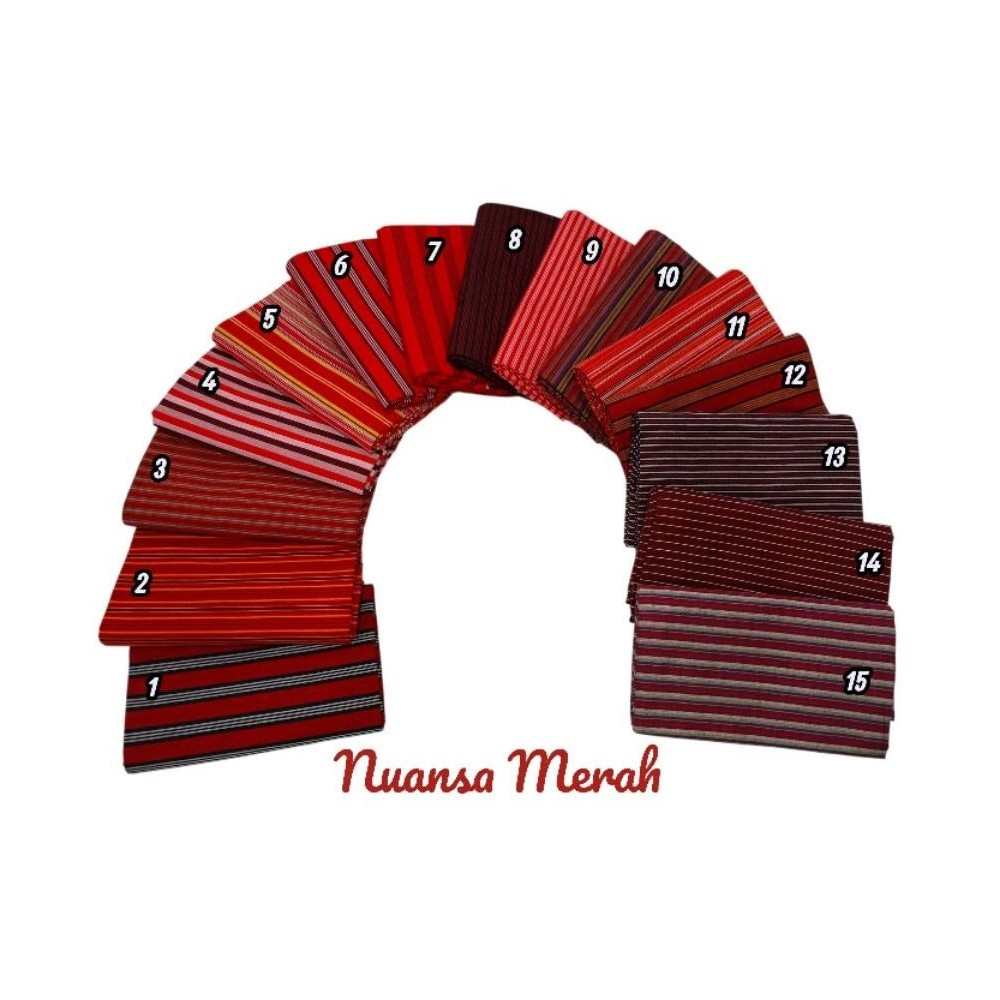 Kain lurik tenun lurik Jogja klaten merah maroon klasik