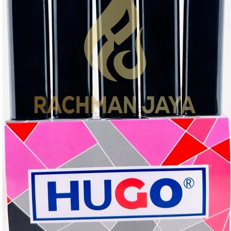 Korek hugo polos hitam roda mirip cricket