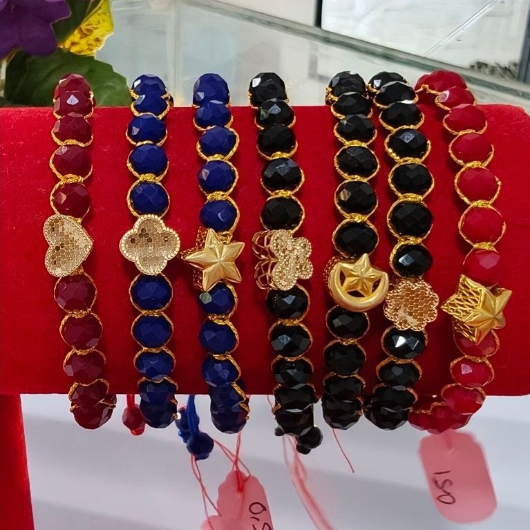 gelang Pandora emas kadar 8k.