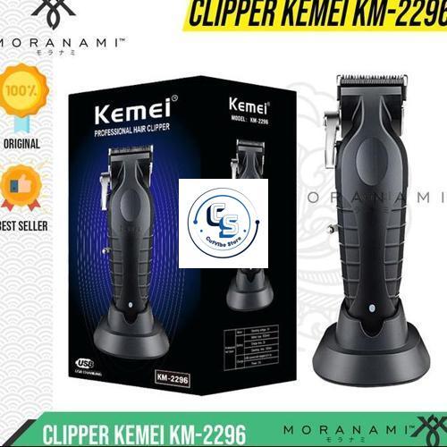 KEMEI 2296 Clipper Alat Cukur Rambut Mesin Cukur Rambut KEMEI Original