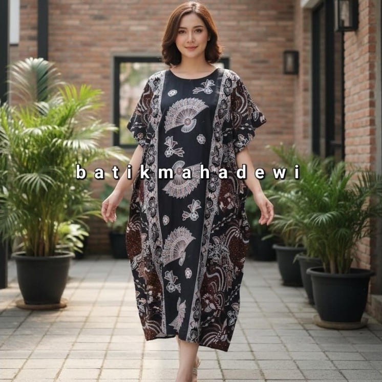 Daster Kelelawar Mahadewi | Motif Batik Sogan