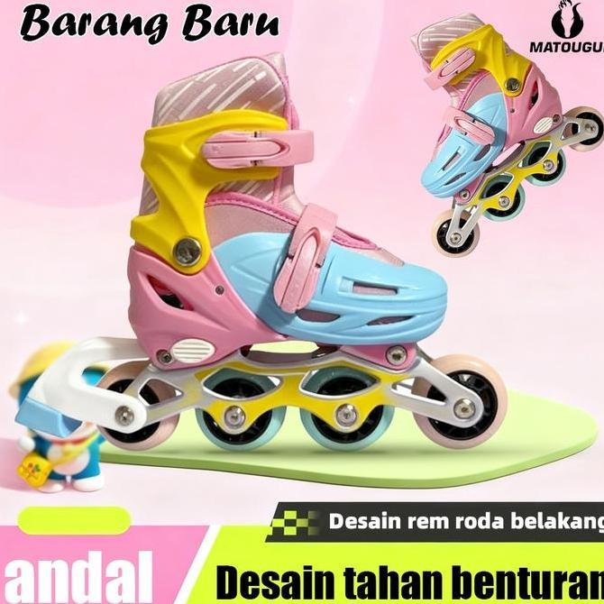 Sepatu Roda Anak / dewasa Sepatu Roda PU Roda Nyala Sepatu Roda Anak Laki Laki / Perempuan roda 4