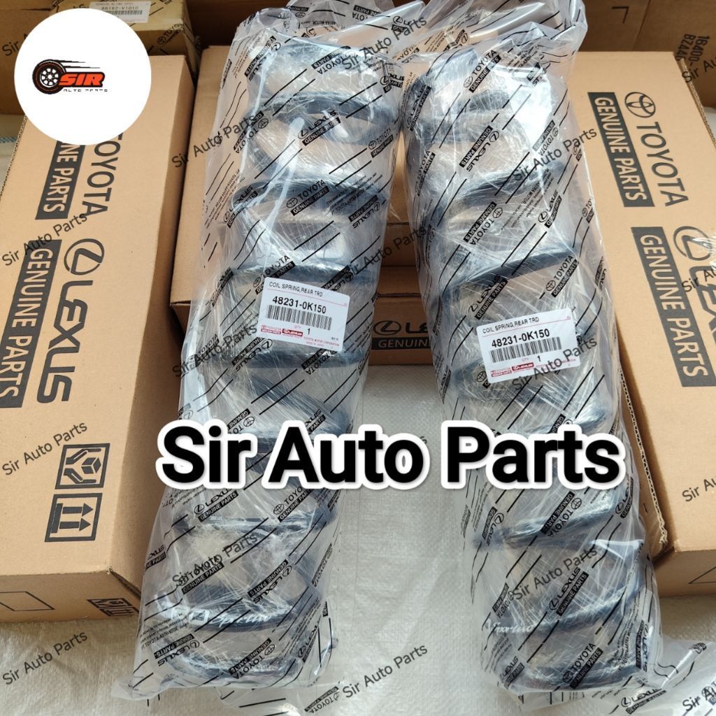 Coil Spring Per Keong Belakang Toyota Fortuner Innova Hilux TRD VNT 2005 - 2024 Original