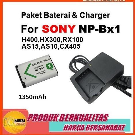 Paket Baterai Charger Sony bc-csx cas for baterai np bx1 dsc h400 wx300 carger dsc as15 rx100 hx300 