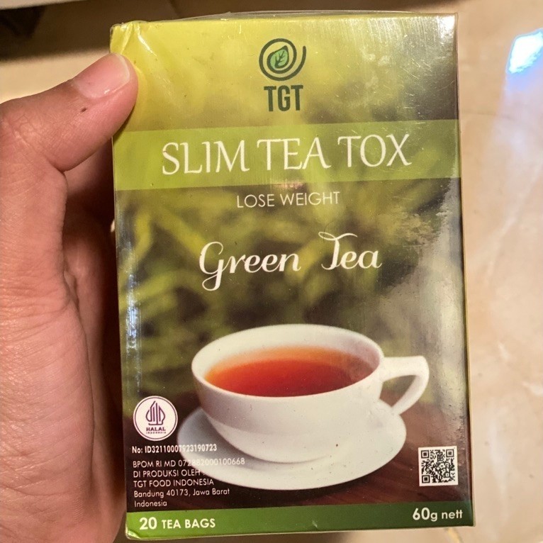 PROMO TGT Slim Tea 1 Box Herbal Detox Diet