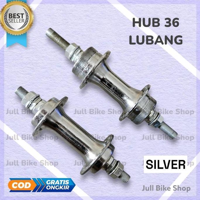 Promo Hub sepeda 36H lipat mtb hitam freehub bos double drat depan belakang bosch bosh 36 hole luban
