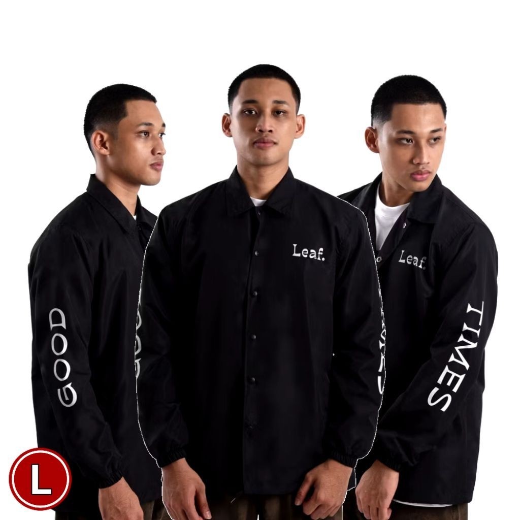 HOODIE LOCAL BRAND / HOODIE LEAF / COACH JACKET LEAF