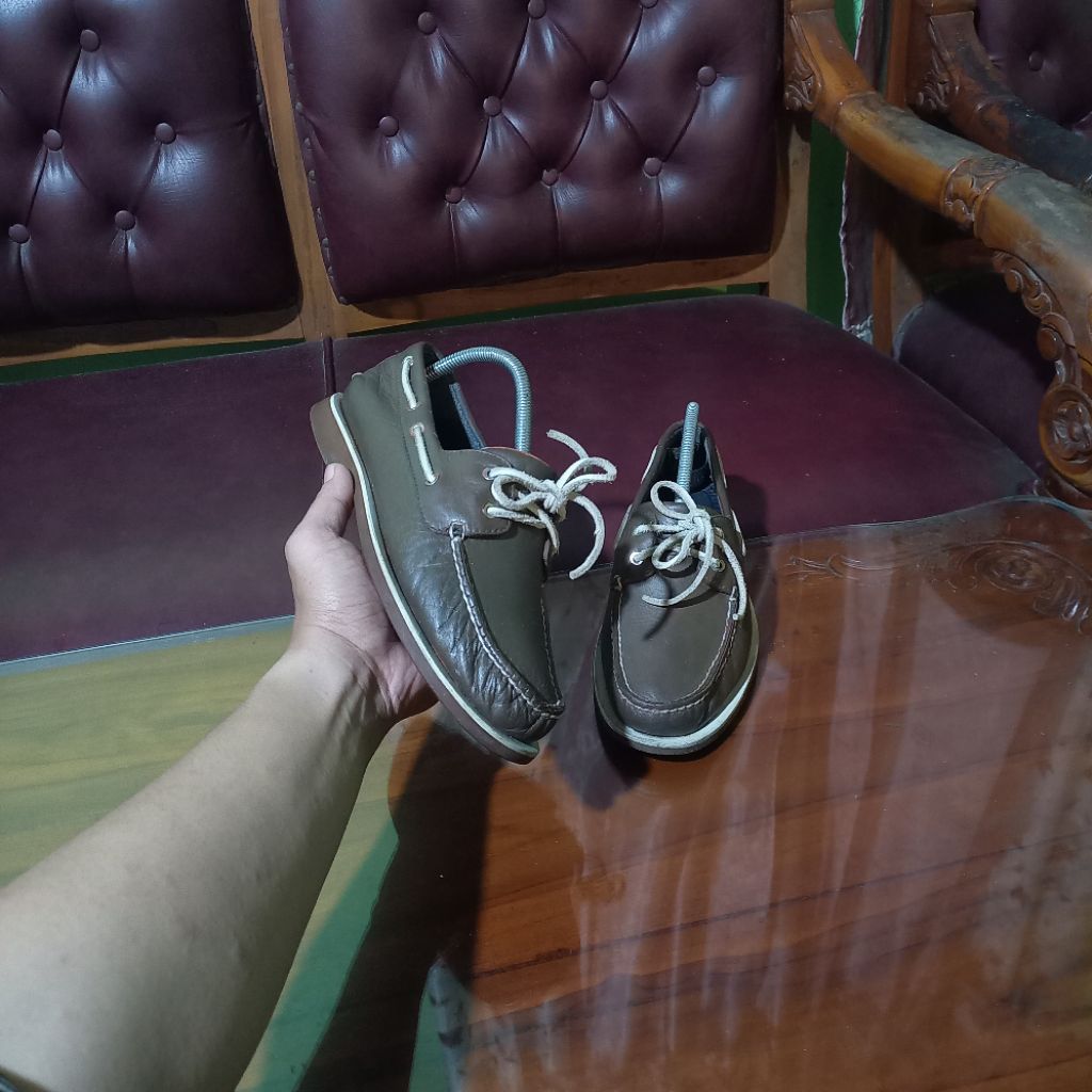 CLARKS LOAFER LEATHER | SEPATU SECOND BRANDED | SEPATU LOAFER PRIA WANITA KEKINIAN