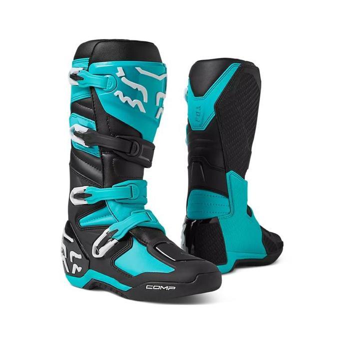 Boots FOX Comp Teal Sepatu Boots FOX Comp Teal Cross Trail Orinal