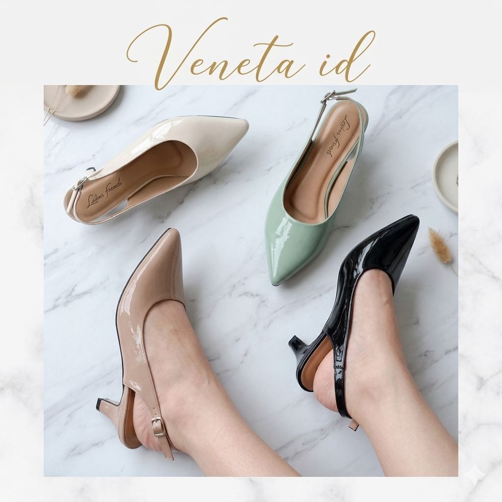 Veneta Sendal Pantofel Wanita | Sepatu kerja wanita WORK