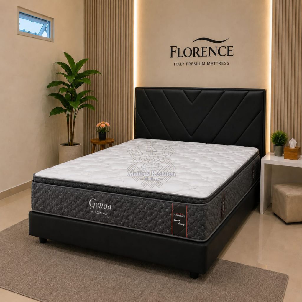 Kasur Florence Genoa 36cm Pillow Top | Springbed Premium Lampung