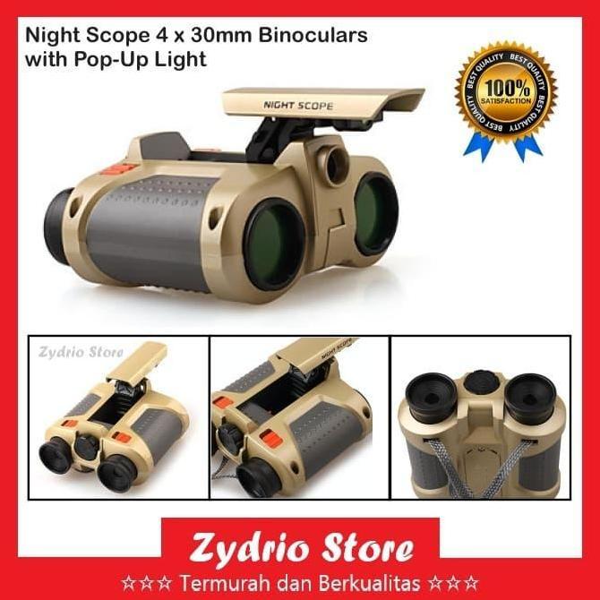 Night Vision Scope 4 x 30mm Binoculars Teropong Night Vision Original