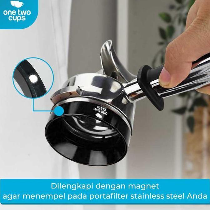 Dosing Powder Ring Magnetic Espresso Tamper Aluminium