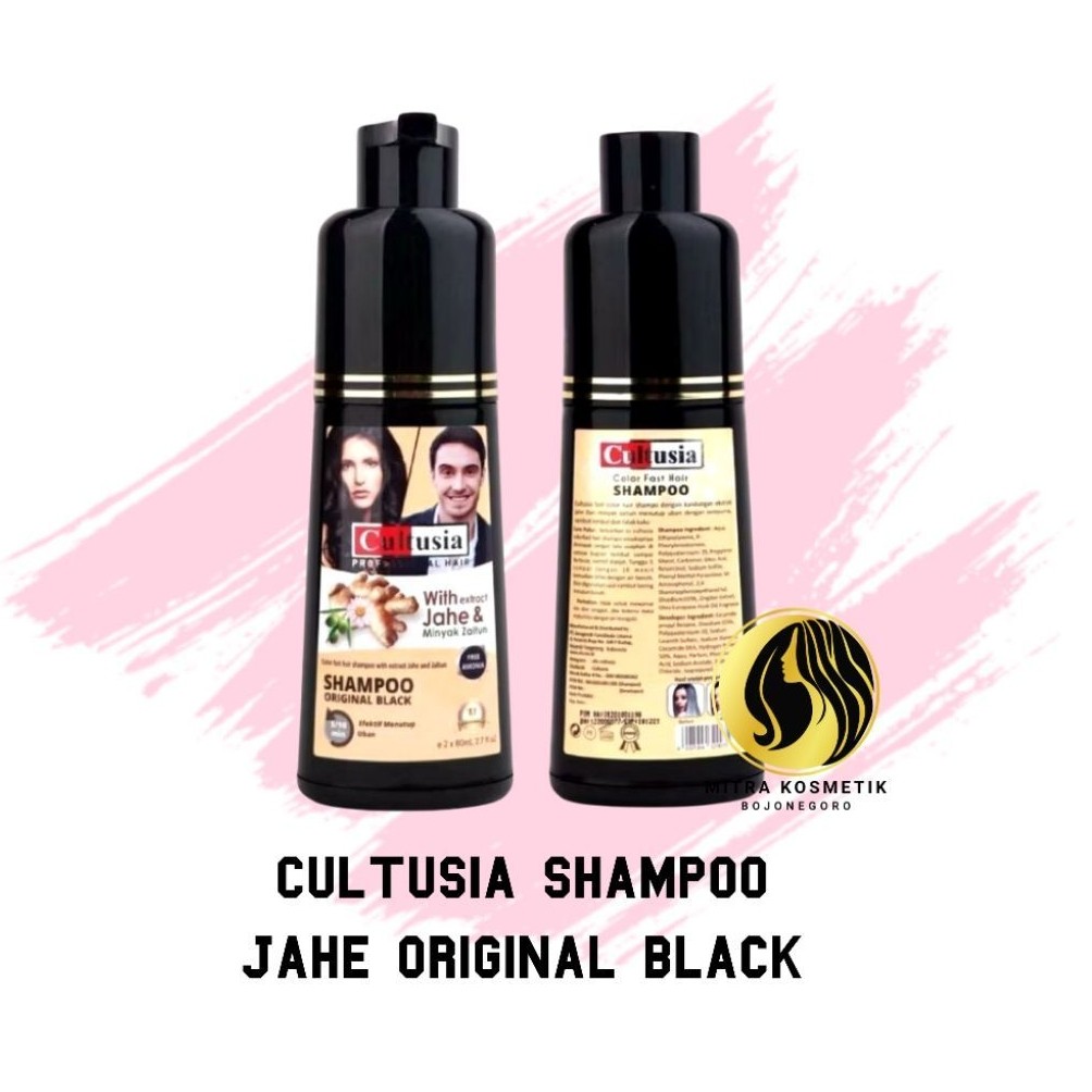 Cultusia Coloring Shampo Original Black