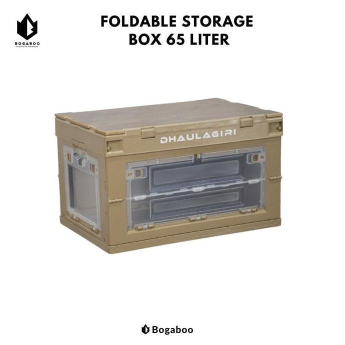 Dhaulagiri Foldable Camping Box 65 L - Storage Box Lipat - Kotak Penyi