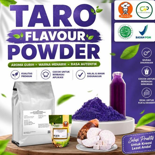 Rb Taro Flavour Powder Perisa Taro Powder Bubuk Makanan Dan Miuman