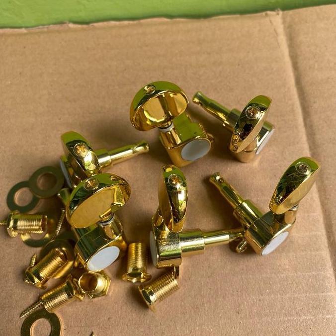 Dryer Puteran Gitar Akustik / Tuning Peg Grover  / Dryer Grover
