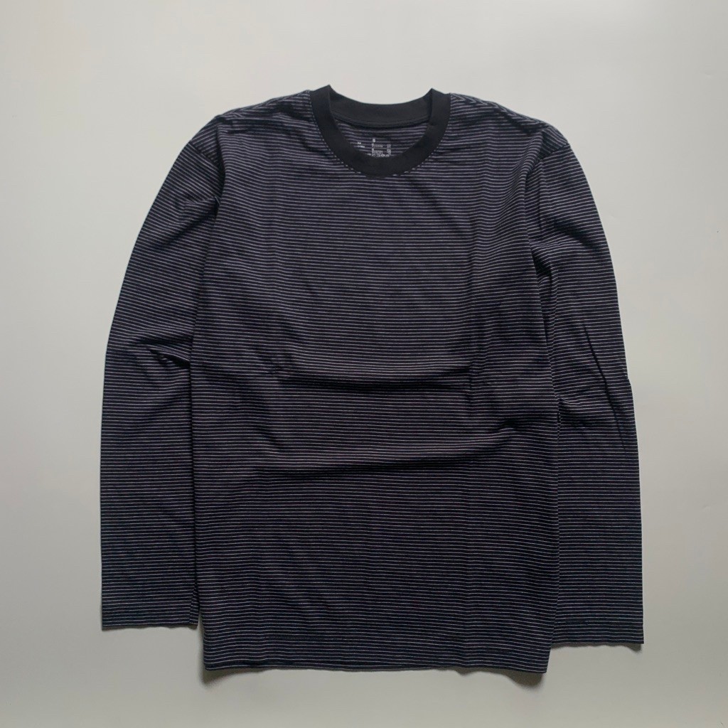Long sleeve tshirt Muji Japan Stripe