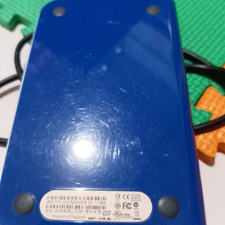 hdd eksternal wd 320gb second