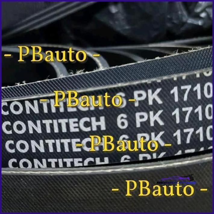 FANBELT 6PK X 1710 CONTITECH / FAN BELT MBENZ TALI KIPAS CONTINENTAL 6 PK FANBEL TERMURAH