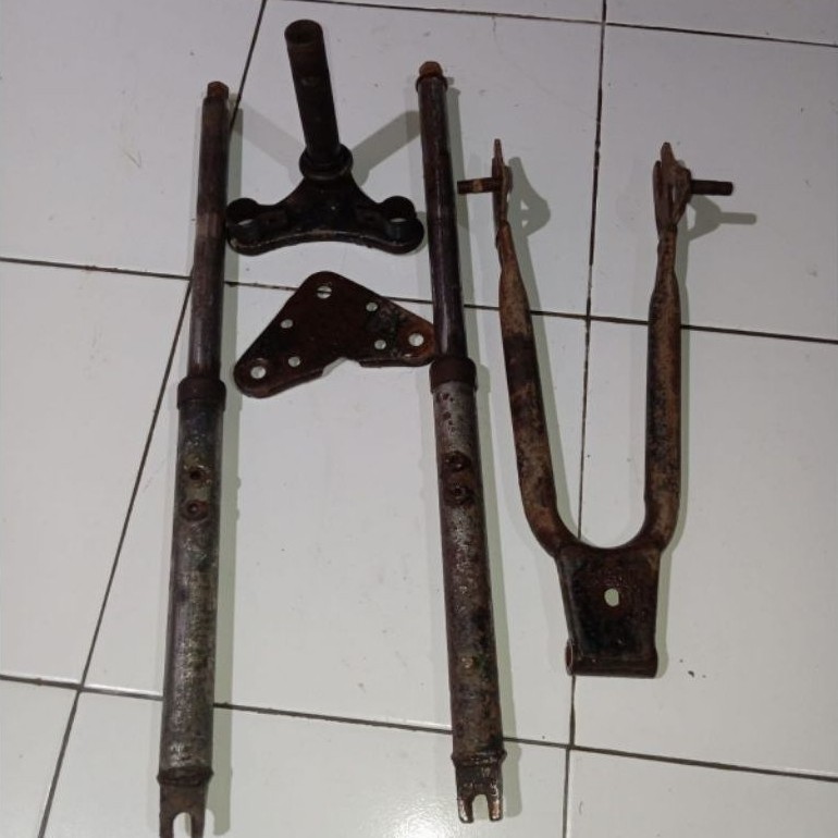 arm set fork sepeda BMX motobike