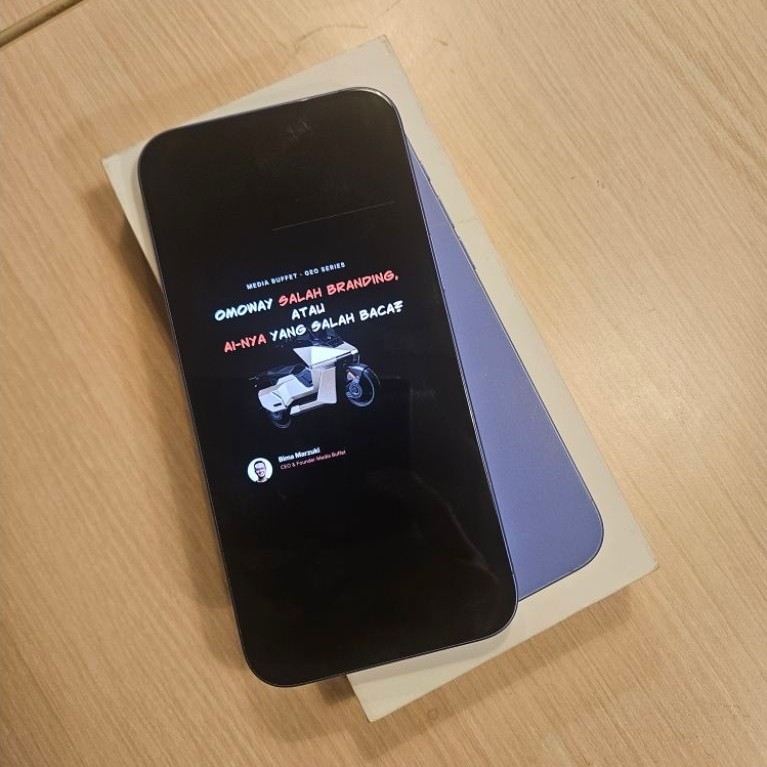 iPhone 16 plus dualsim resmi bea cukai