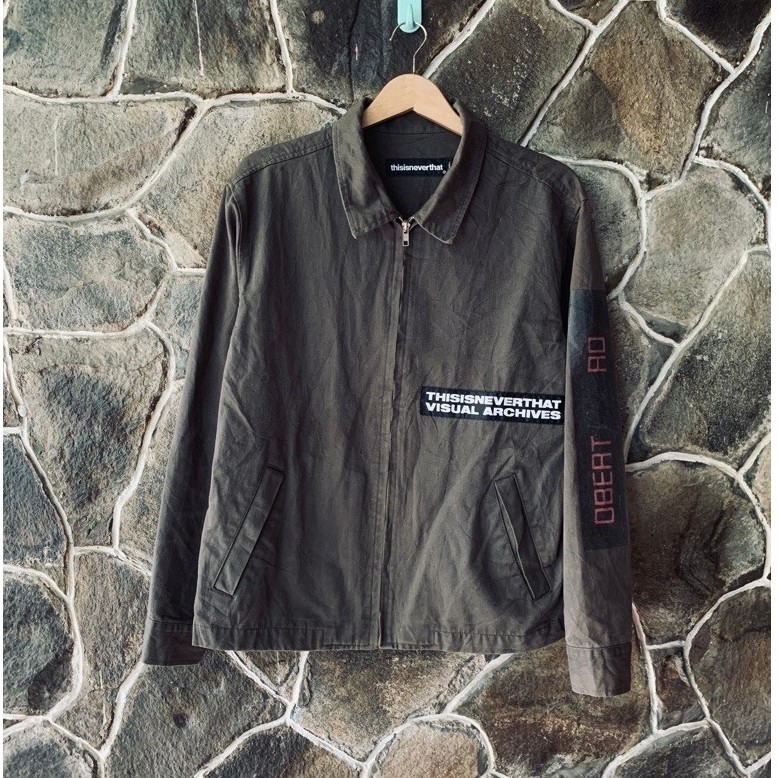 Work Jacket Thisisneverthat Olive Green