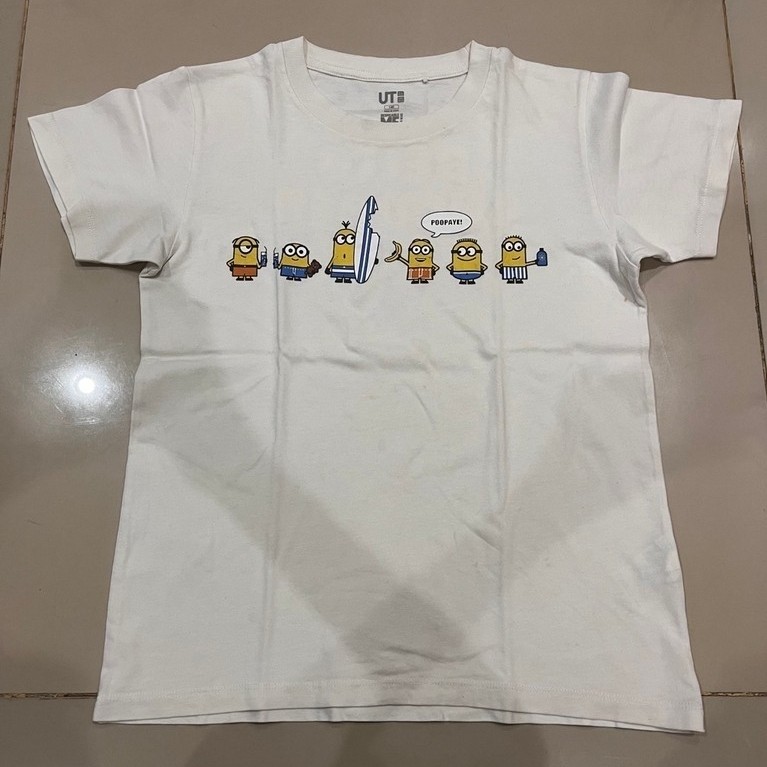 UNIQLO UT MINIONS Size 140 (9-10 Tahun)