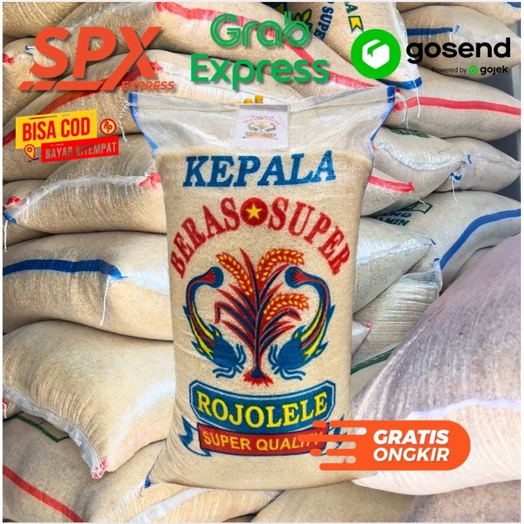 INSTANT - BERAS ROJOLELE 20Kg - Beras Cap Rojolele - Beras Super Rojolele