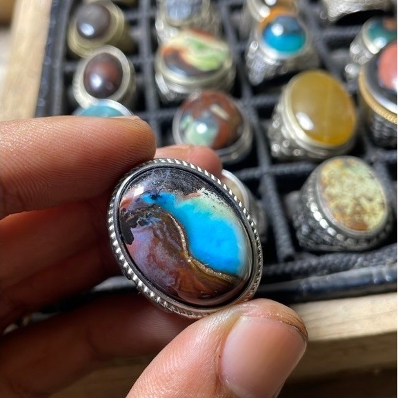 batu akik panca warna garut // batu garut asli