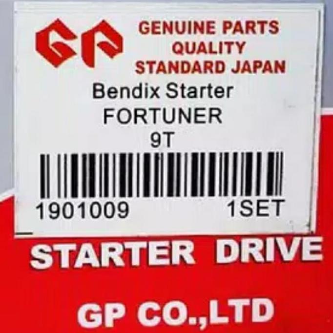 Bendix Starter Fortuner Gigi 9 1901009