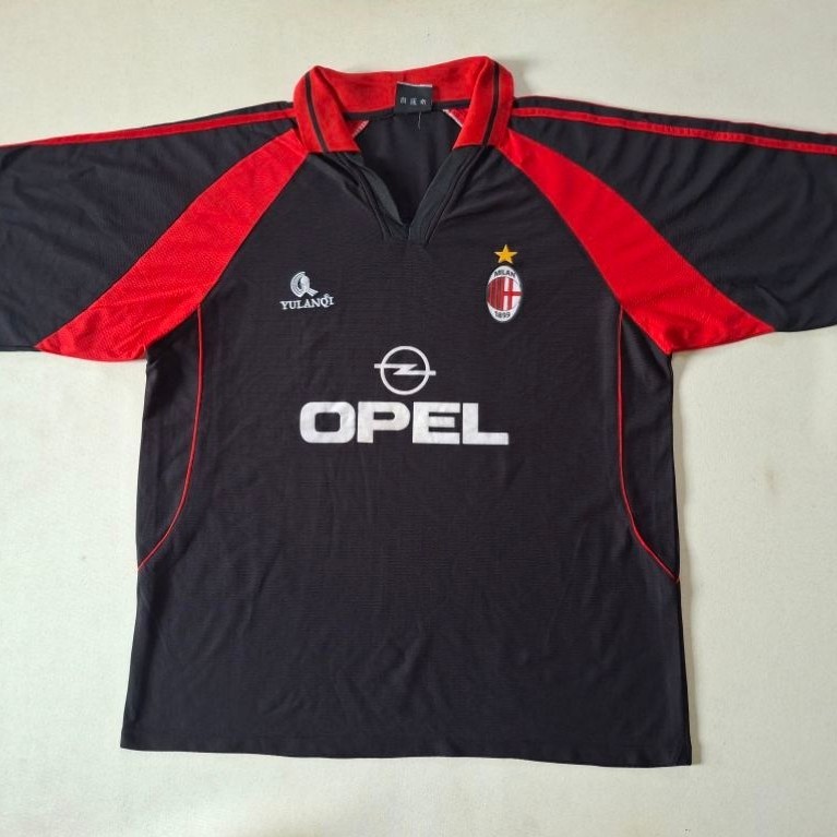 JERSEY BOLA VINTAGE AC MILAN 3RD TAHUN 2000/2001