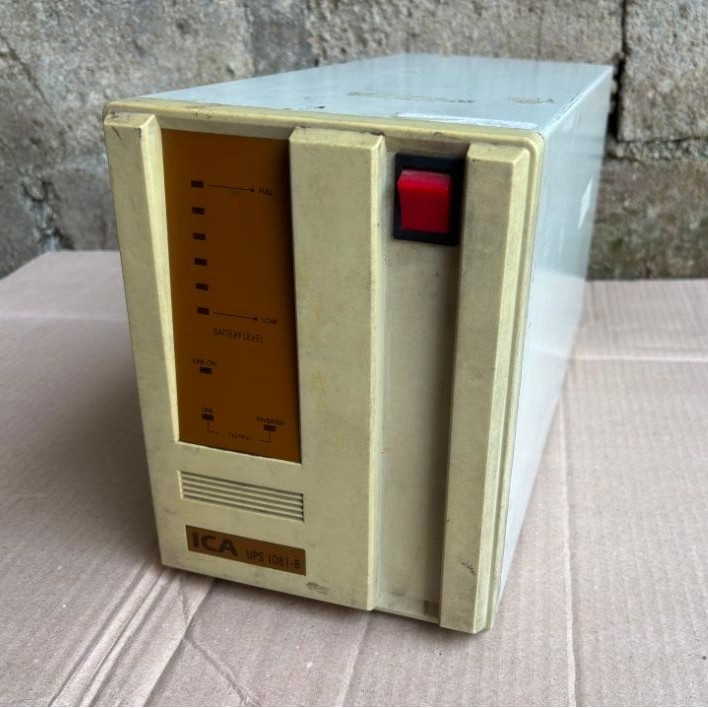 UPS Ica CT 1081-B 2000VA/1000W SECOND NORMAL DIJUAL TANPA AKI