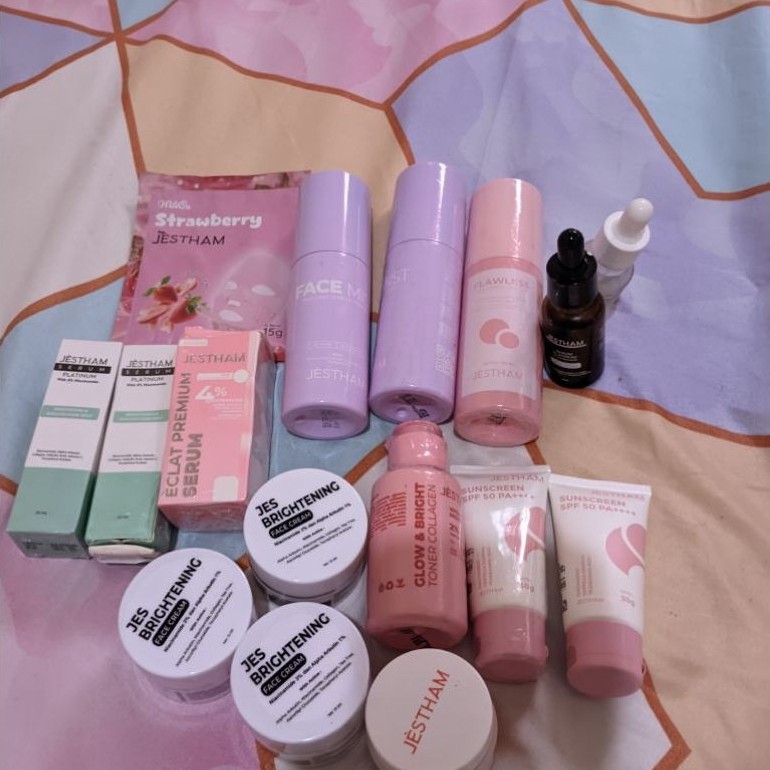 Jestham Skincare New and pl mix