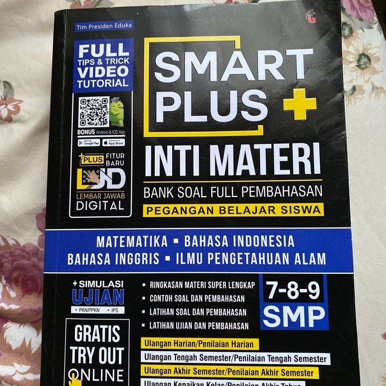 Buku Smart Plus Inti Materi 7-8-9 SMP Preloved