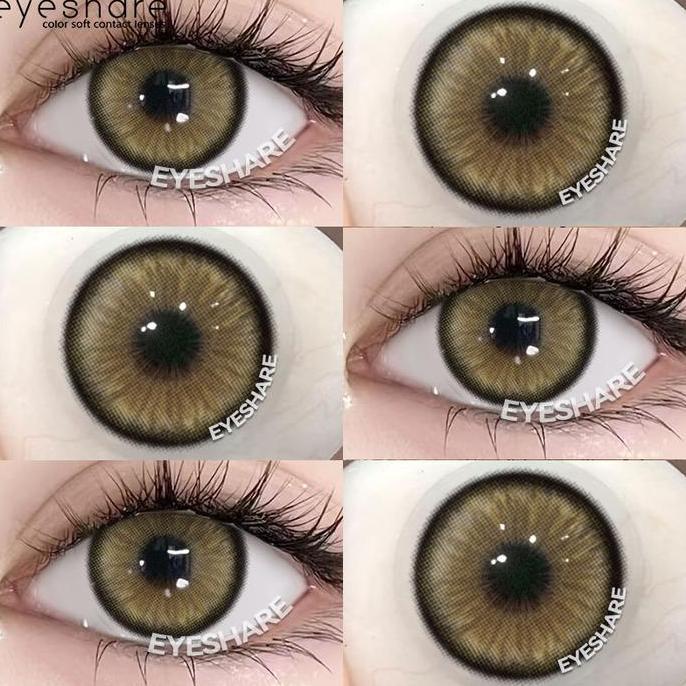 Eyekit- Eyeshare Softlens Gray 14.5Mm 1Pasang B Eyes Lensa