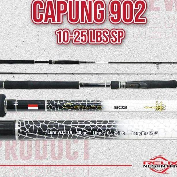 Terbaik Joran Pancing Relix Nusantara CAPUNG - Joran UL Capung 622 | 662 | 702 | 732 | 762  | 832  |