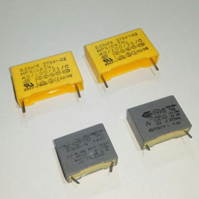 10Pcs Kapasitor 0.22Uf 275V 220Nf 275V 224 275V 250V Mkt Mkp